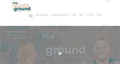 Desktop Screenshot of highergroundmen.com